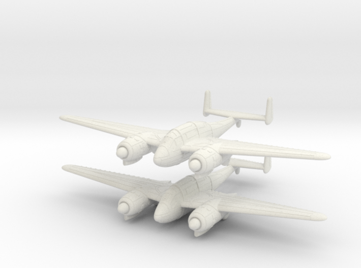 1/240 Breguet Br.693 (x2) 3d printed