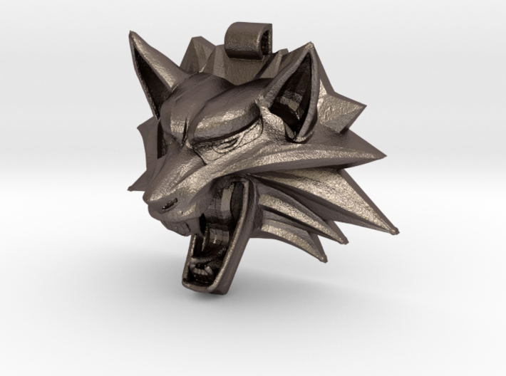 The Witcher's Medallion 3d printed