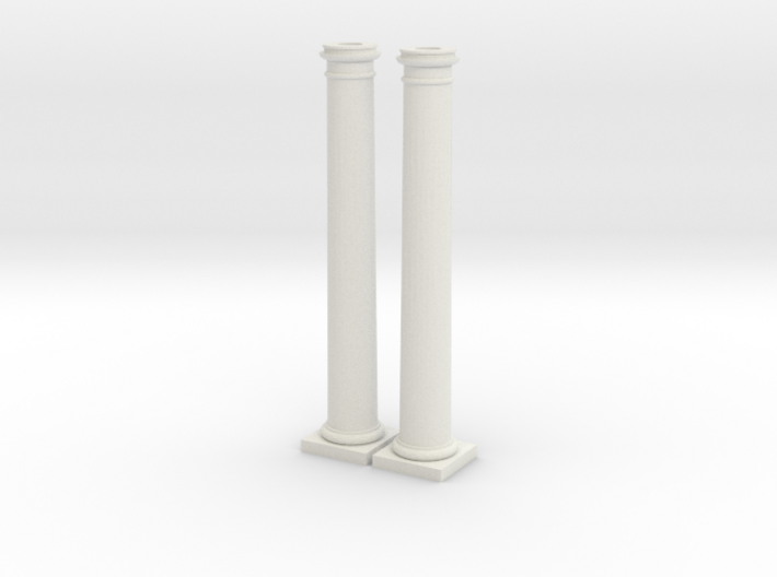 Doric Columns 5500mm high at 1:76 scale X 2 3d printed