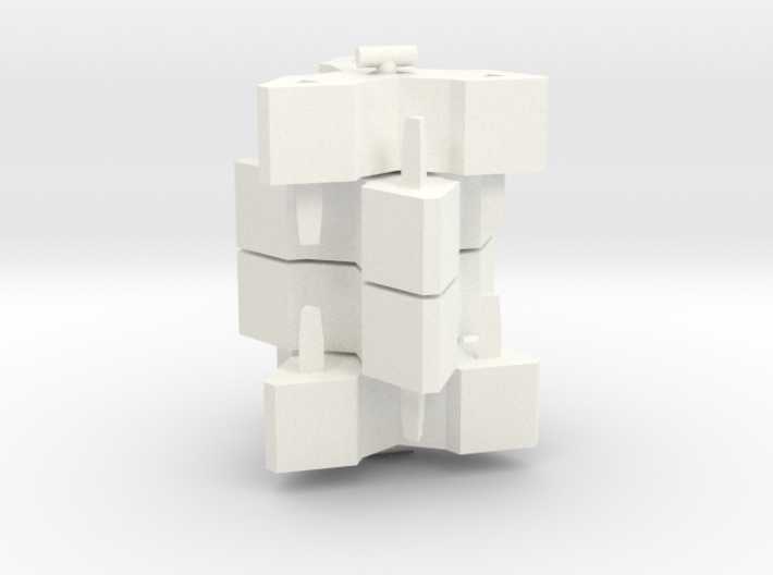 Tetrahedral racks endcaps 3d printed 