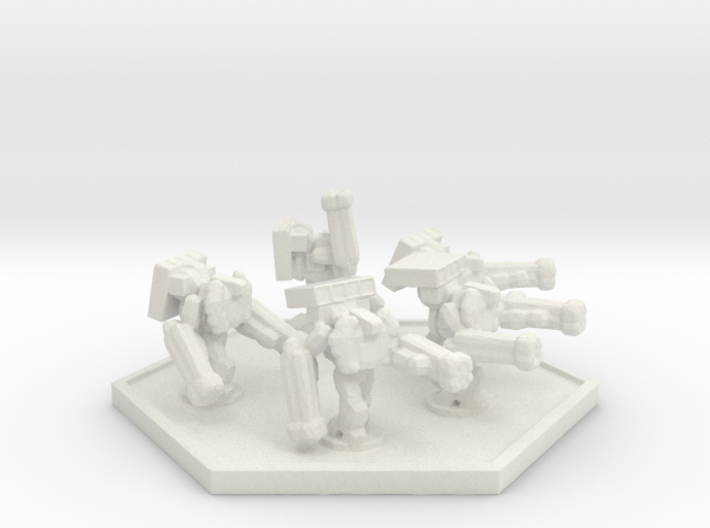UWN Army Support Trooper (Hex) 3d printed
