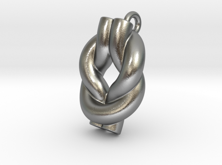 Knot Of Hercules Earring 3d printed