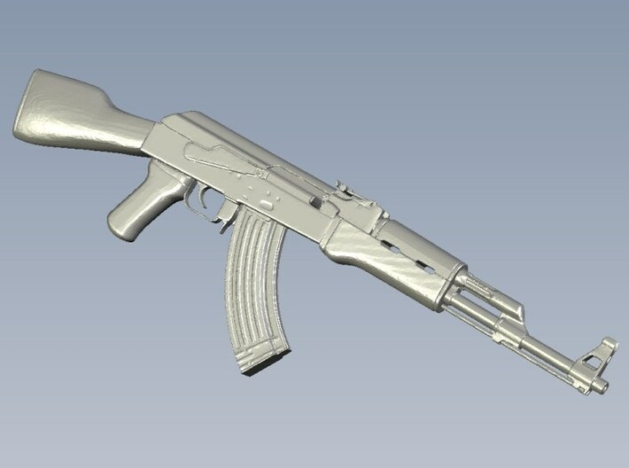 1/48 scale Avtomat Kalashnikova AK-47 rifles x 5 3d printed