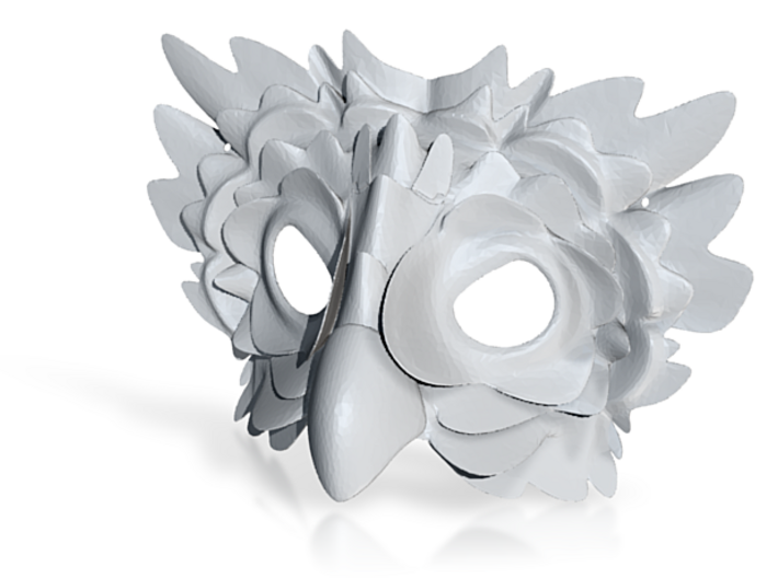 Splicer Mask Owl 3d printed