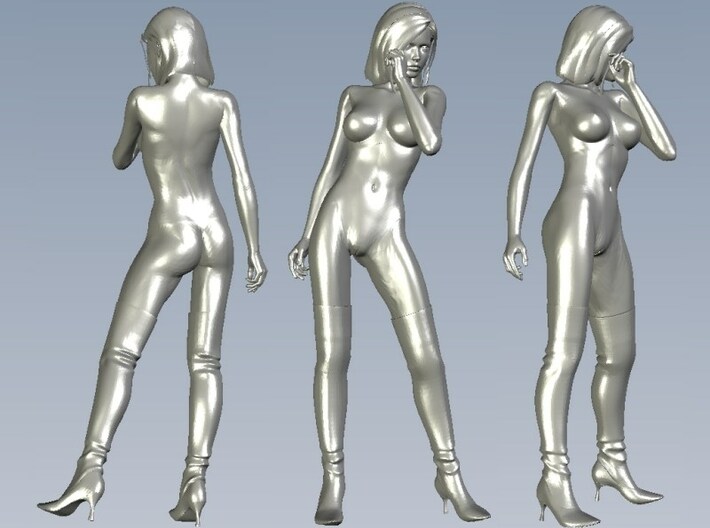 1/15 scale nose-art striptease dancer figure C 3d printed 