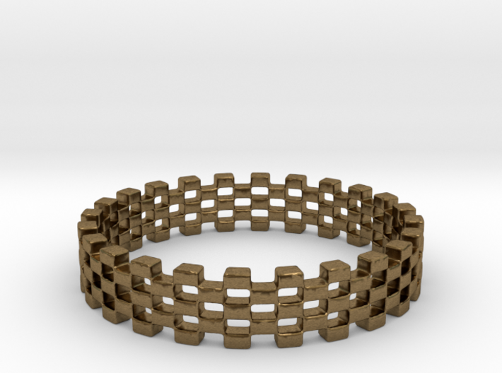 Continum Ring (US Size-7) 3d printed