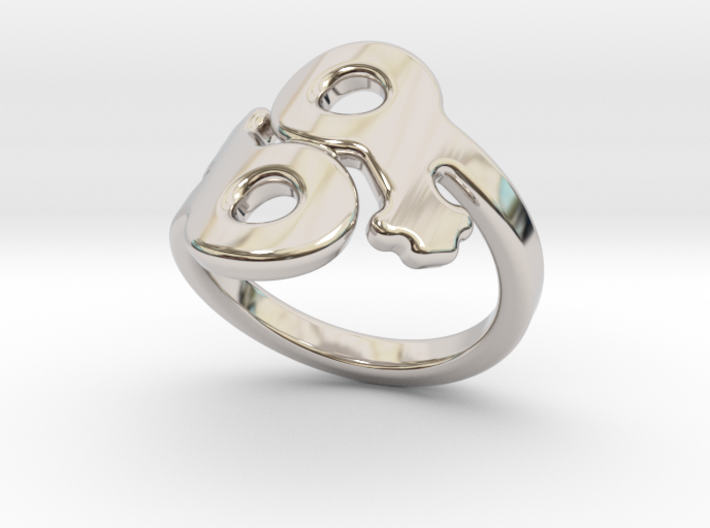 Saffo Ring 31 – Italian Size 31 3d printed