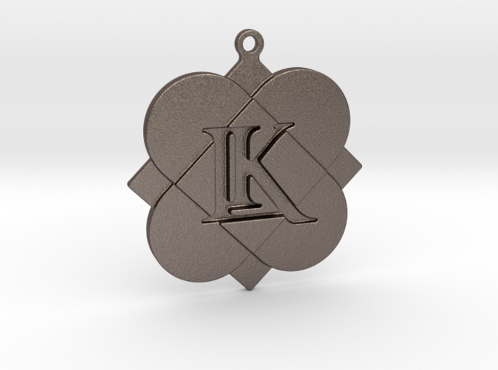 Custom Logo Keychain Pendant 3d printed