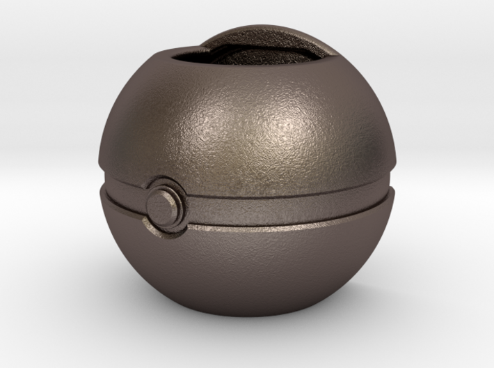 Pokeball Mug (4in diameter) 3d printed
