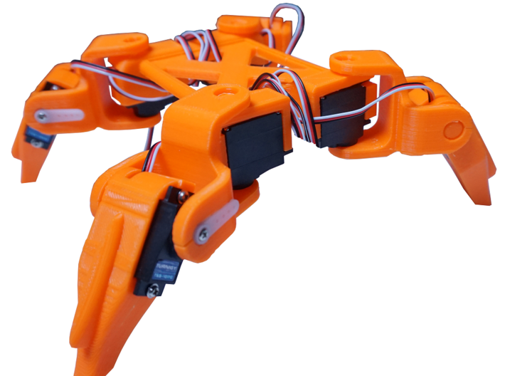 Quadra Bot - Lower Leg (Purchase x4) 3d printed 