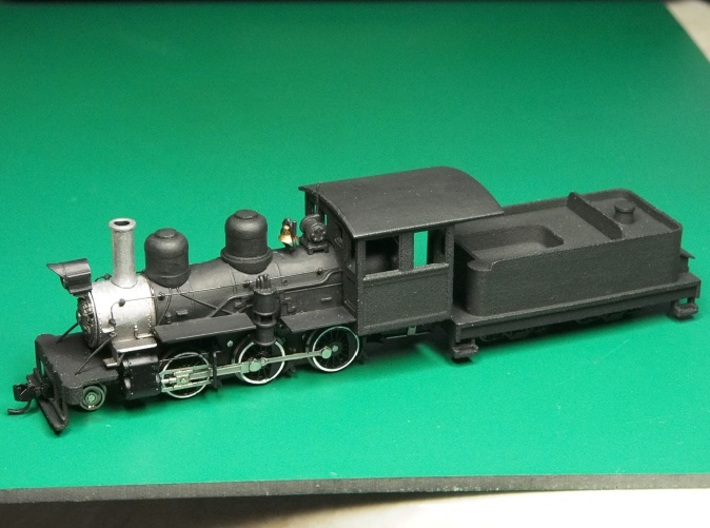 Detail parts for 2-6-0 loco conversion [set A] 3d printed The finished model.This was the prototype,some details may be different.