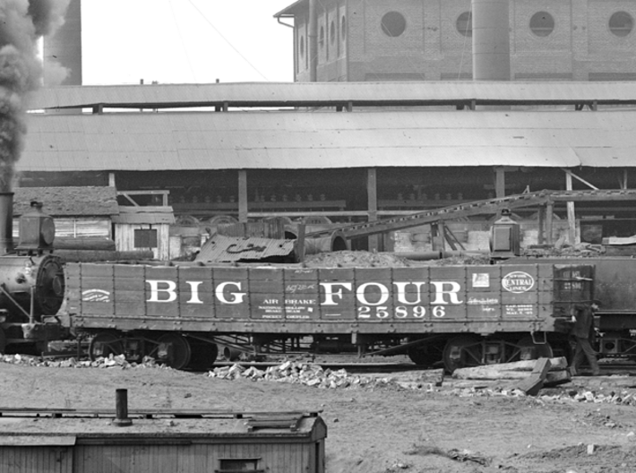 Big Four Gondola 1898 HO Scale 3d printed 
