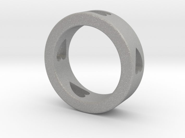LOVE RING Size-12 3d printed