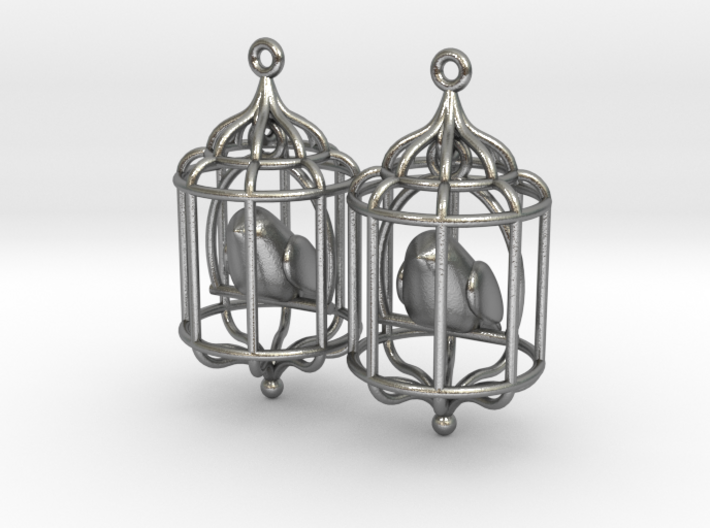 Bird in a Cage 02 3d printed