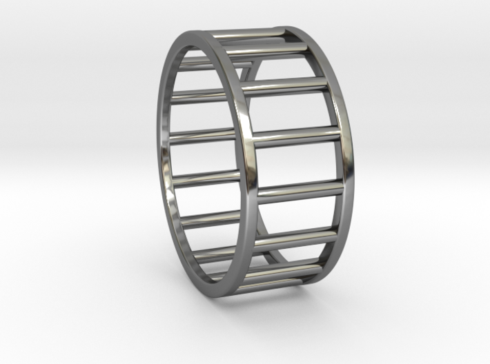 Albaro Ring- Size, 12 3d printed