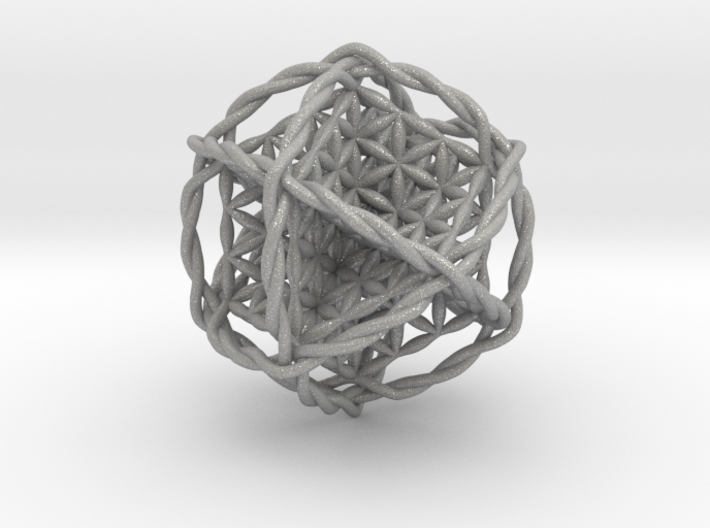 Twisted Ball Of Life 1.6&quot; 3d printed