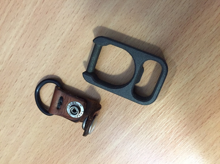 Bottle opener for key-chain 3d printed 