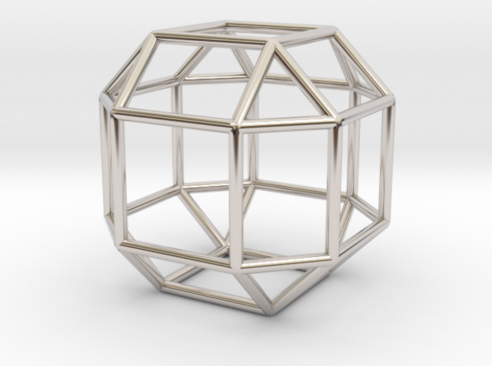 Rhombicuboctahedron 1.3&quot; 3d printed