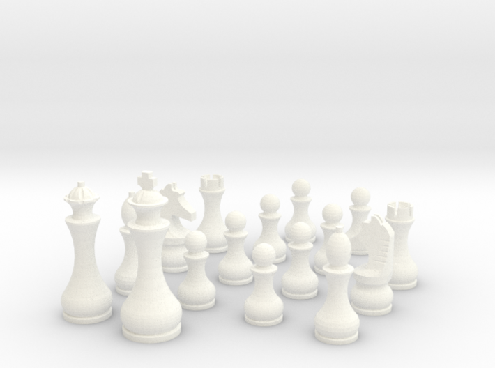 Pomo Standard Chess Set 3d printed