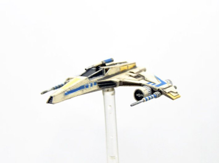 E-Wing Variant - Tri-Cannon 1/270 3d printed