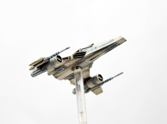 E-Wing Variant - Tri-Cannon 1/270 3d printed 