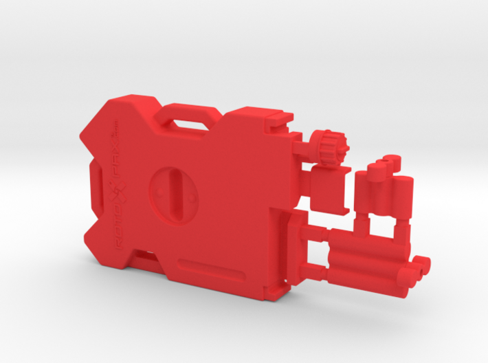 AJ10012 RotopaX 2 Gallon Fuel Pack - RED 3d printed 