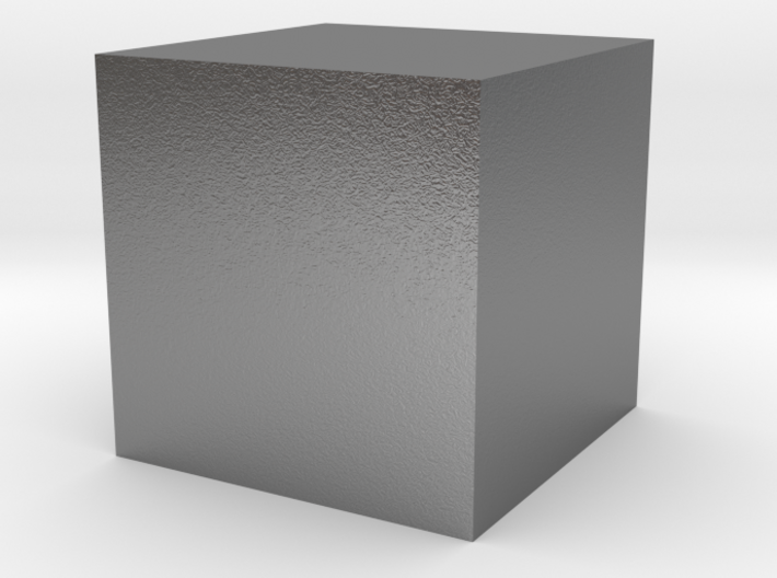 Material Sample 10mm Cube 3d printed