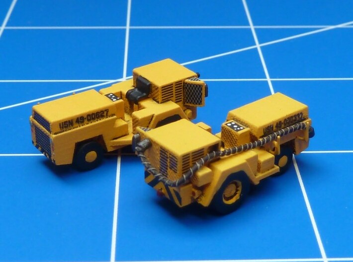 1:144 Scale MD-1 Tow Tractors (4x) 3d printed