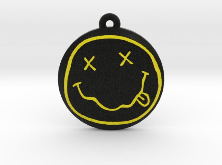 Nirvana Logo Pendant / Ornament 3d printed