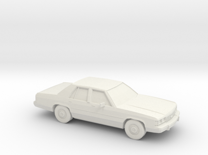 1/43 1989 Ford Crown Victoria 3d printed