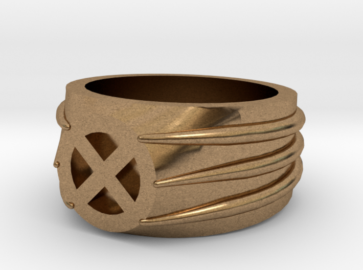 Xmen Ring 3d printed
