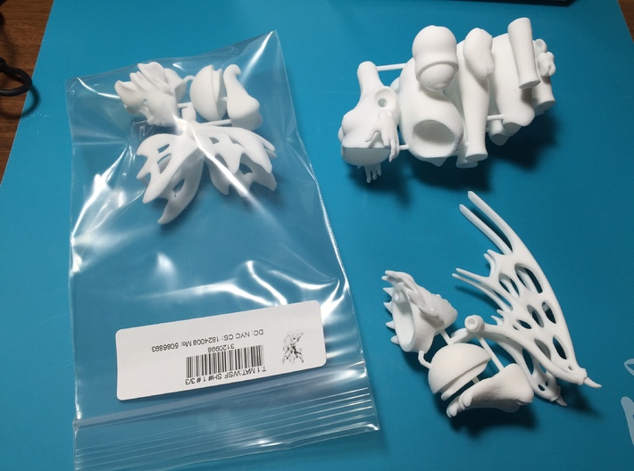 Light Fairy: BJD Parts Sprue 3d printed top left parts in bag are included in this print