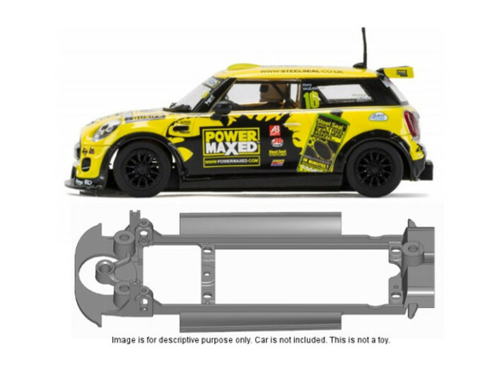 S17-ST4 Chassis for Scalextric Mini F56 SSD/STD 3d printed 