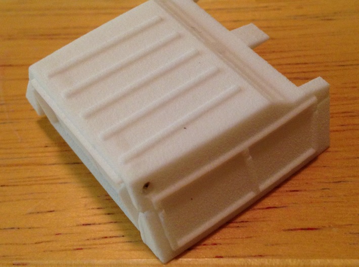 Trunk Fill Assembly - Shield Type 3d printed Assembly, unpainted