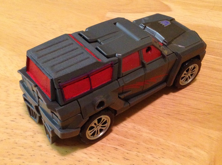 Trunk Fill Assembly - Shield Type 3d printed Truck Mode