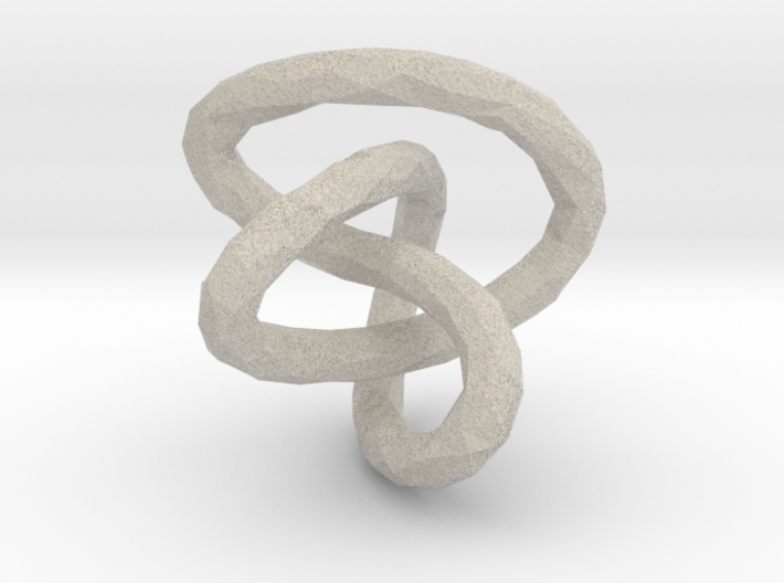 Infinite Knot - Lowpoly 3d printed