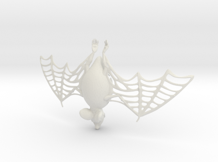 Bat case for Micro Drone 3.0 3d printed Bat case for Micro Drone 3.0- 3D printed in white nylon- Render