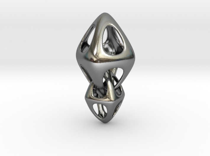 Tetrahedron Double Interlocked 3d printed