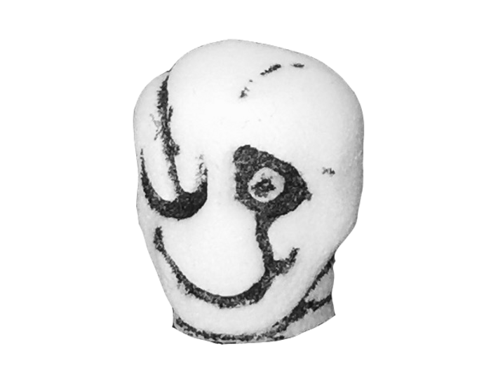 Gaster Undertale Head for Lego 3d printed