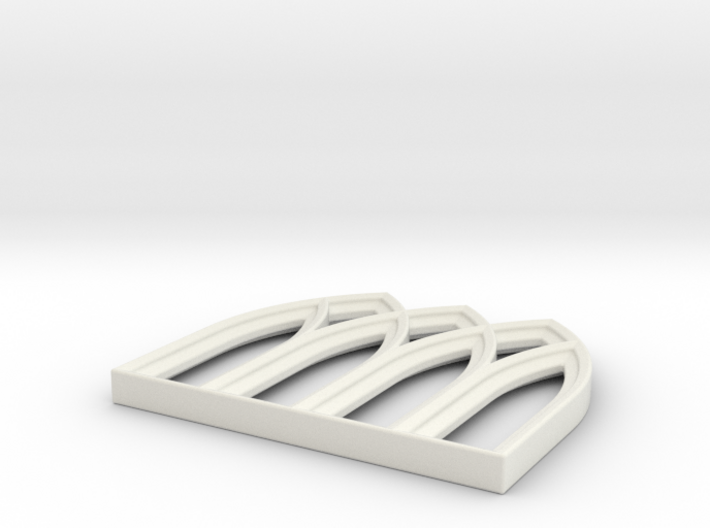 28mm Scale Gothic Window Frame for MDF 3d printed
