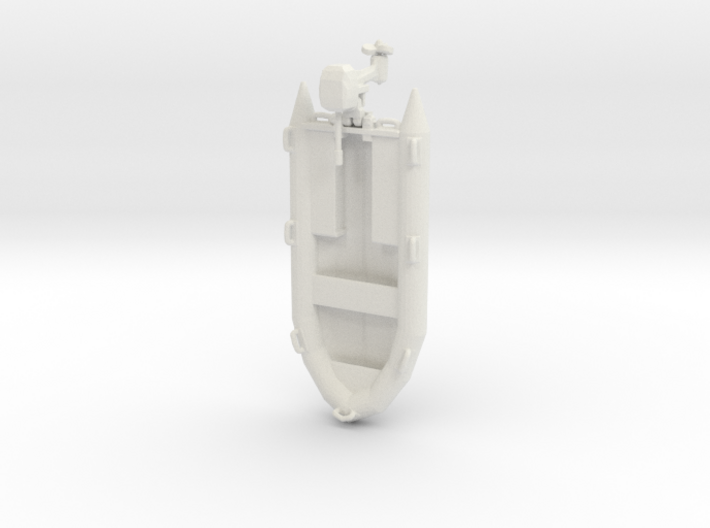 USCG RHIB Pontoon Boat 3d printed