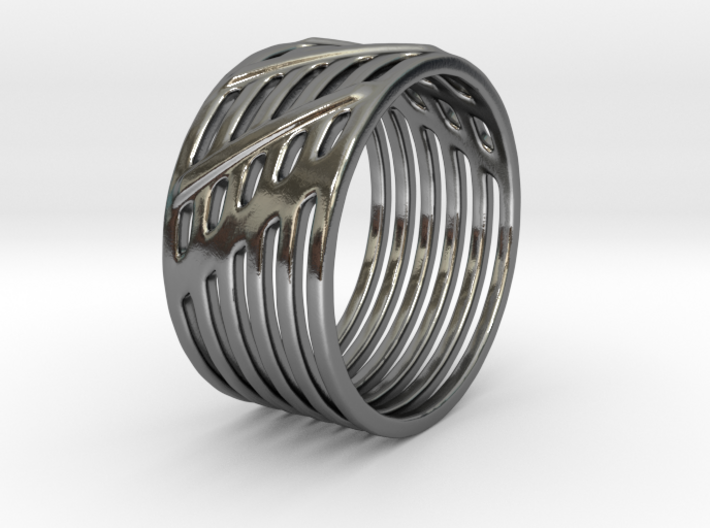 Warrior Ring 17mm 3d printed