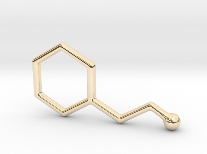 Molecules - Phenyletylamine 3d printed