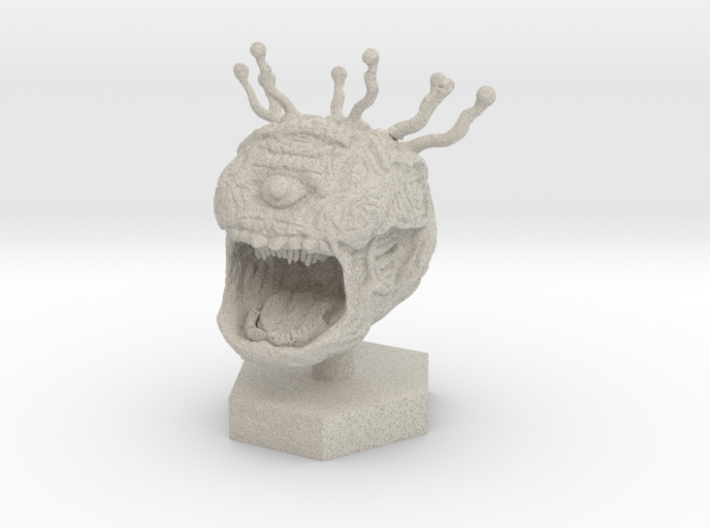 Beholder Token 3d printed