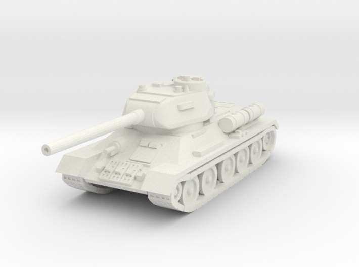 1/144 T-34-85 tank 3d printed