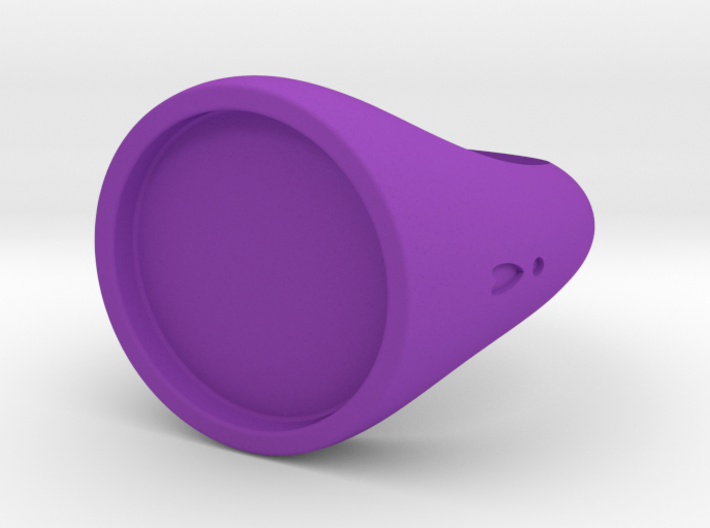 Ring Chevalière Costomizable size 5 US 3d printed