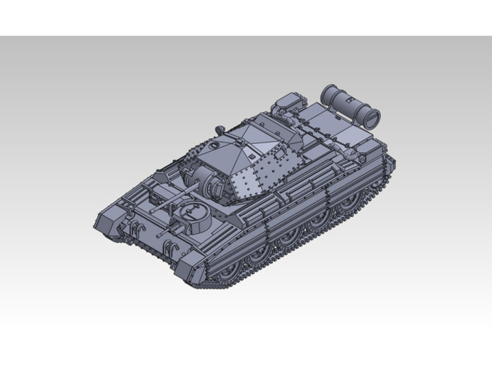 1/87 Cruiser Tank CRUSADER MkI / II 3d printed