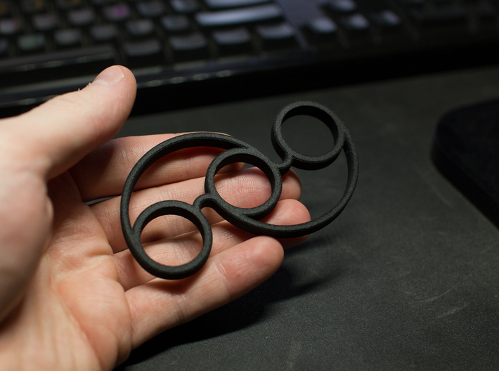The Swirl - Fidget Spinner - For Your Idle Hands 3d printed 