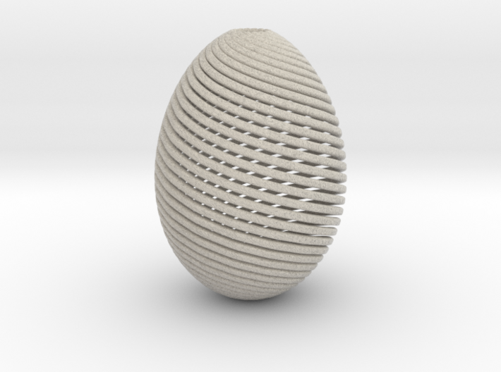 Designer Egg 3d printed