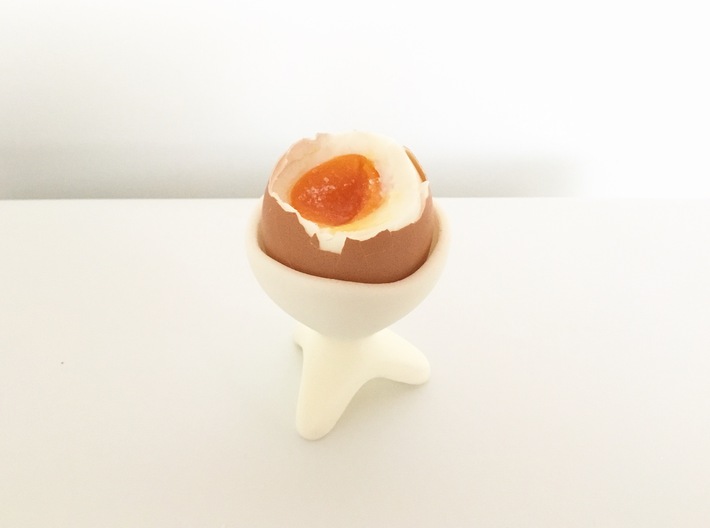 TULIP Egg Cup 3d printed Use a teaspoon, enjoy a healthy snack